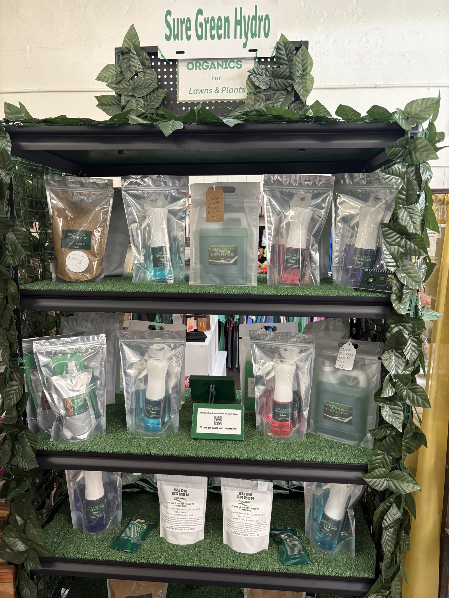 Pick up your lawn and plant needs at Southern Mercantile at 209 W Main Street, Waxahachie, Texas 75165 